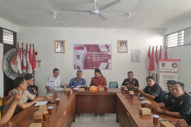 Forum Konsultasi Publik : Bakesbangpol Menggandeng Ormas Sebagai Penerima Layanan