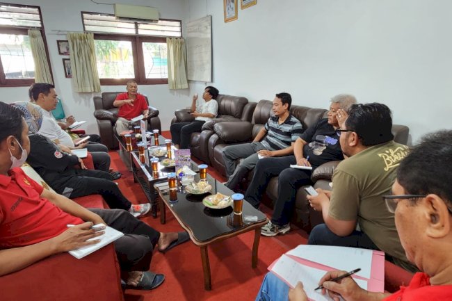 Rapat Koordinasi Persiapan Program "FORKOPIMDA Goes To School" Digelar Di BAKESBANGPOL Klaten