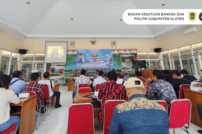 Bakesbangpol Klaten Laksanakan Kegiatan Pokir Pendayagunaan Potensi Ormas di Kecamatan Kebonarum