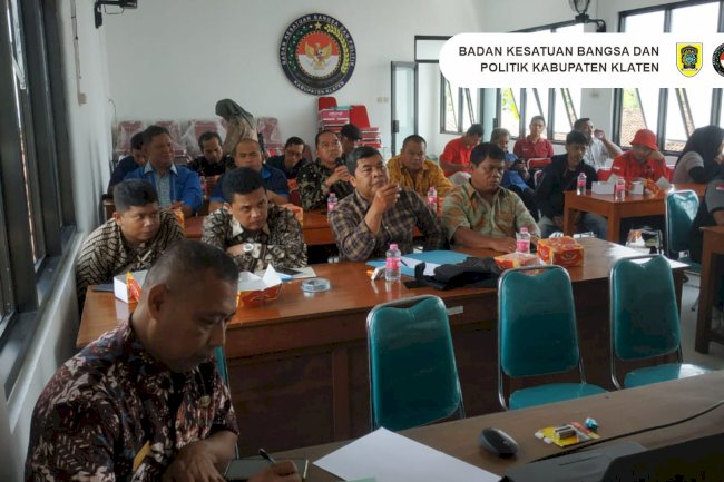Bakesbangpol Klaten Gelar Forum Perangkat Daerah (FPD) Tahun Anggaran 2026