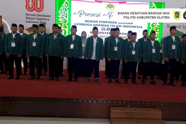 Pengukuhan Dewan Pimpinan LDII Kabupaten Klaten Masa Bhakti 2025–2030