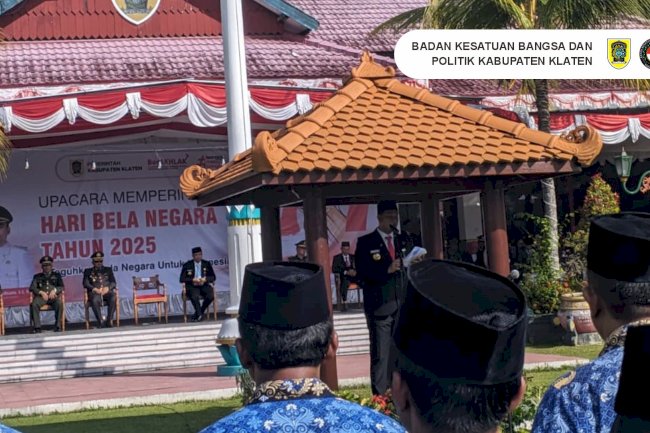 Upacara Hari Bela Negara ke 77 di Klaten 