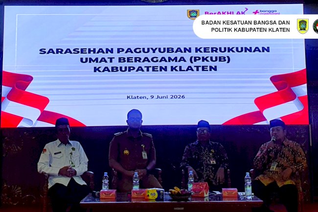 Merajut Harmoni dari Desa: Sarasehan PKUB Klaten Perkuat Kerukunan Umat Beragama