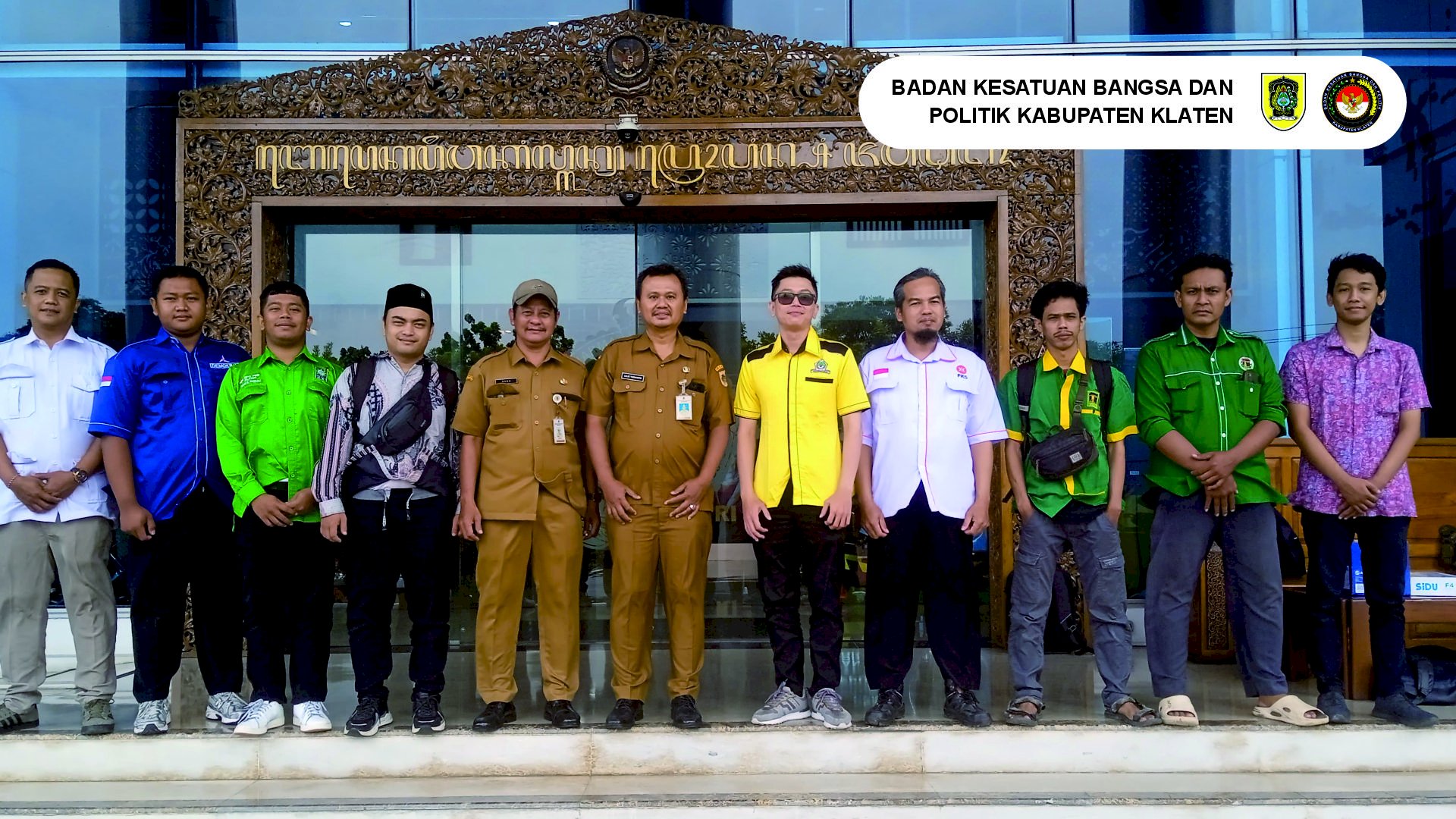 Bakesbangpol Klaten Serahkan LPJ Hibah Parpol ke BPK Jateng