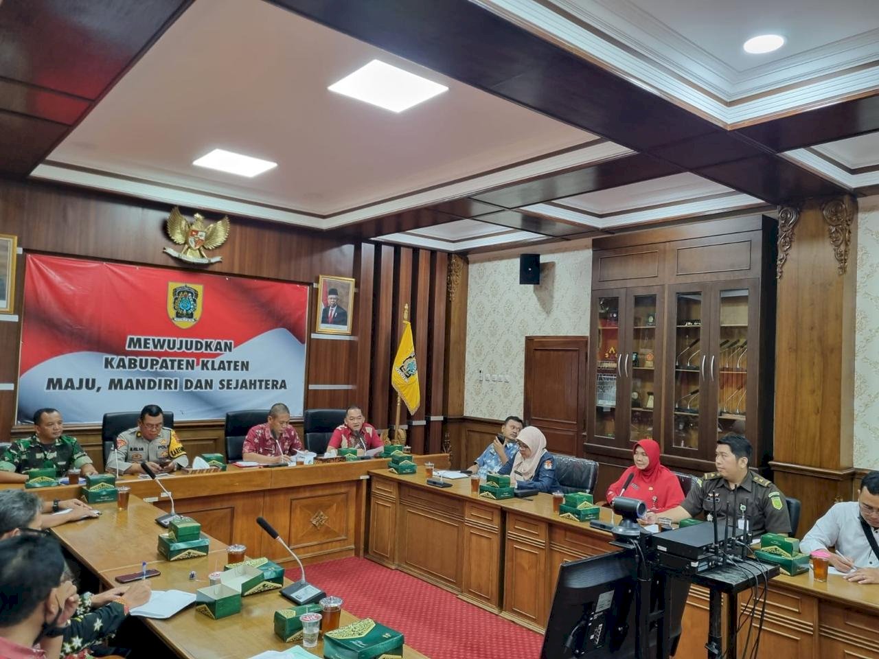 Rapat Persiapan Desk Pemilu 2024