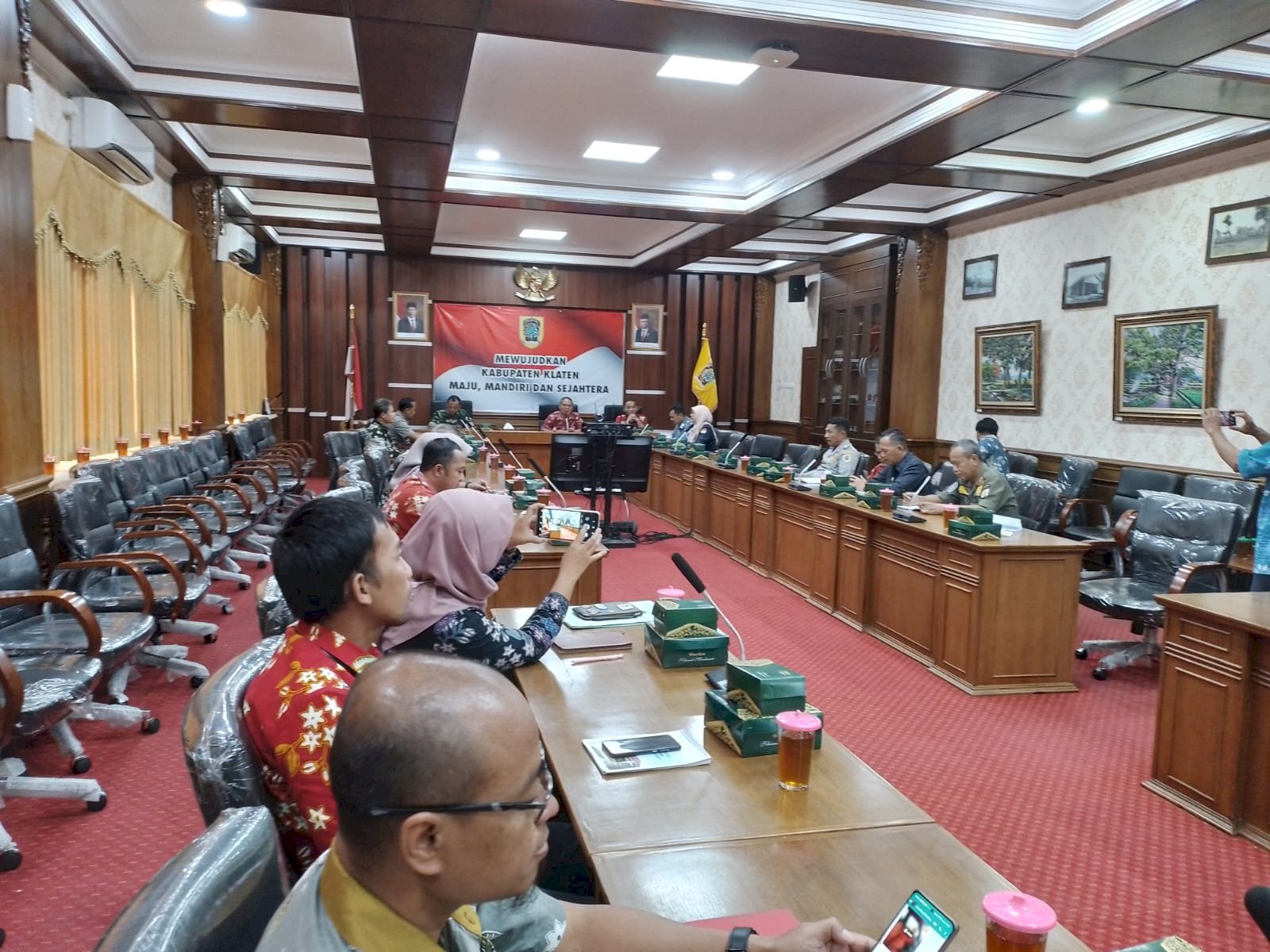 Rapat Persiapan Desk Pemilu 2024