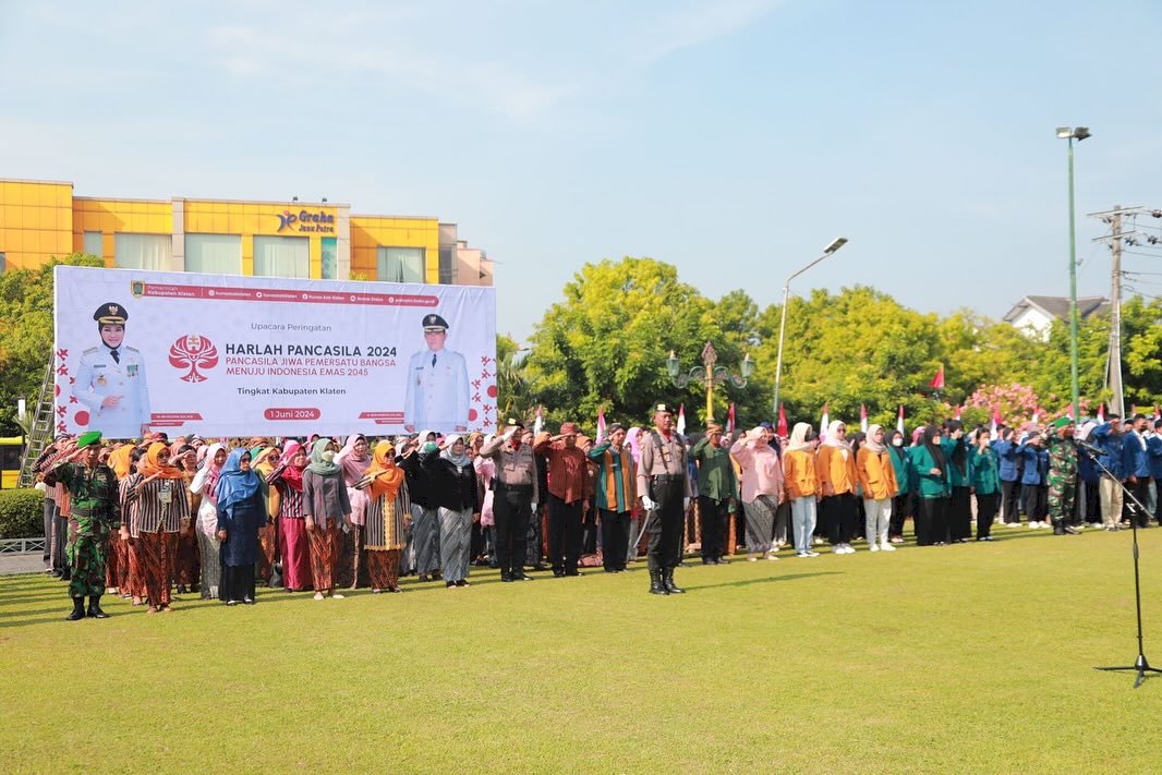 BAKESBANGPOL : Upacara Hari Lahir Pancasila