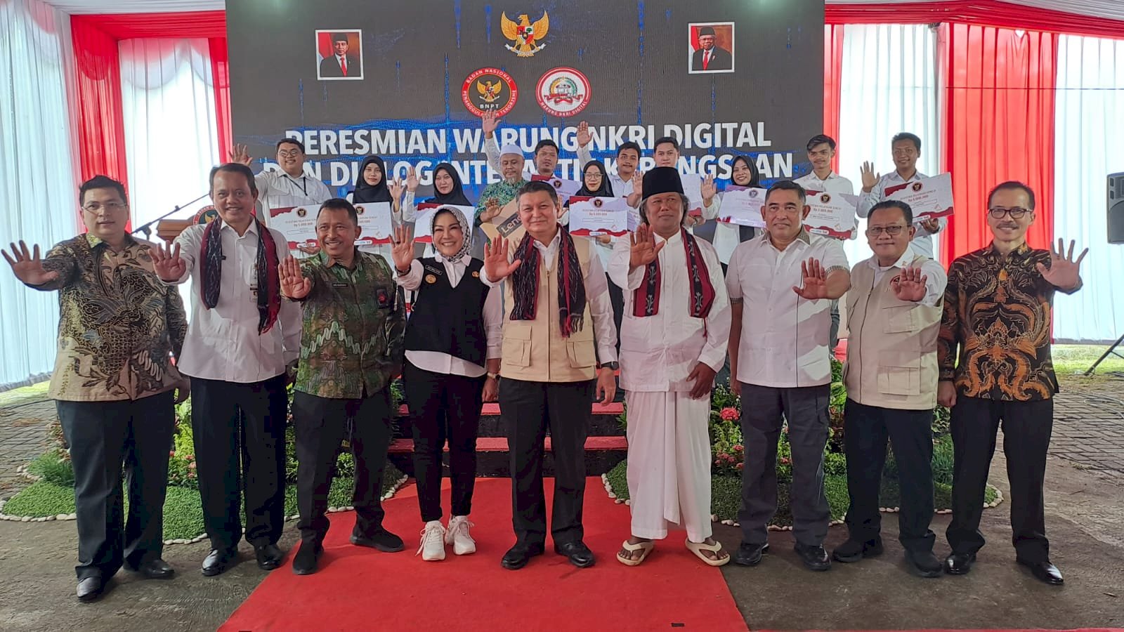 BNPT : Launching WARUNG NKRI Digital di Klaten