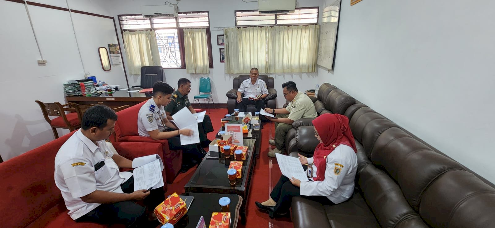 Rapat Tim Pengamanan Hari Jadi Klaten Ke-221 Digelar Di Kantor Bakesbangpol