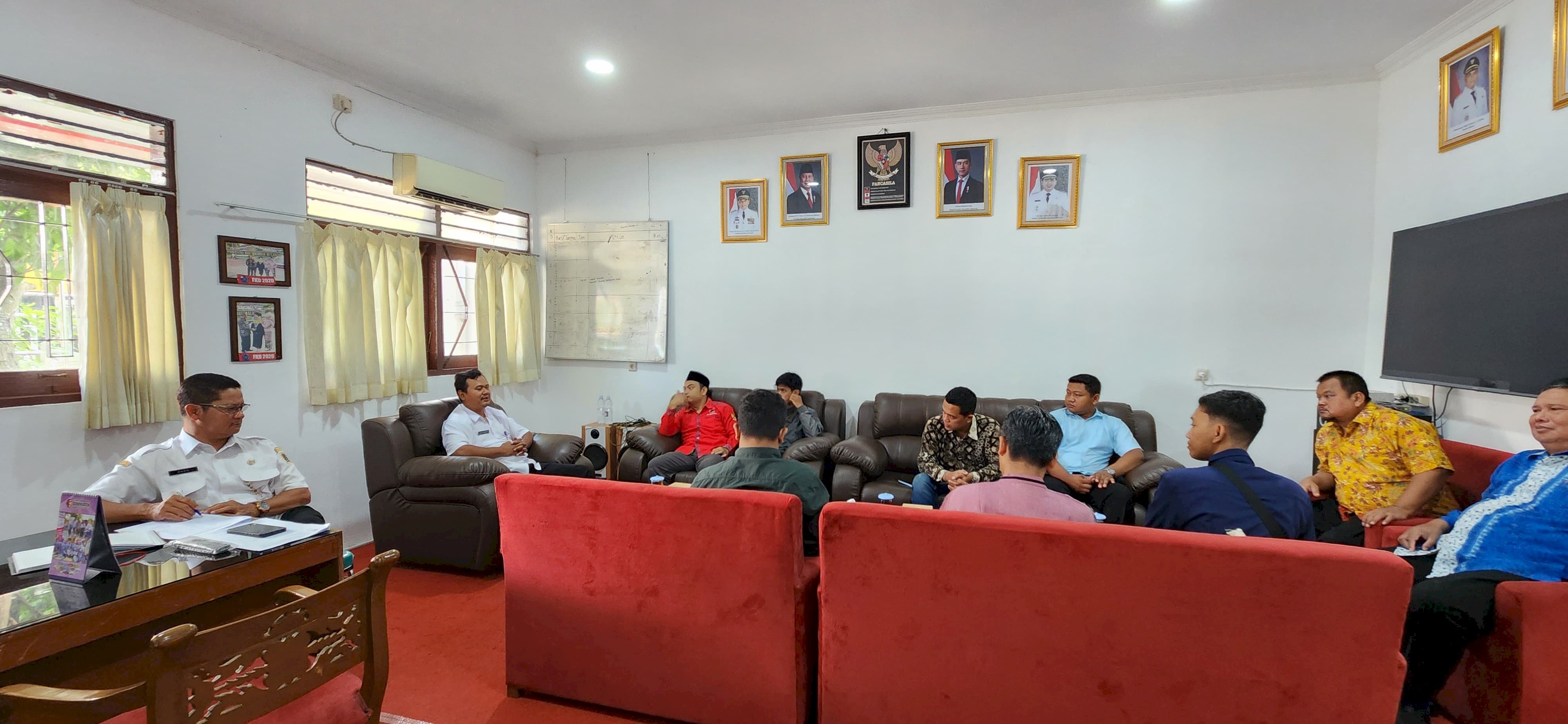 Rapat koordinasi persiapan pencairan bantuan hibah partai politik TA 2025 digelar di Bakesbangpol Klaten