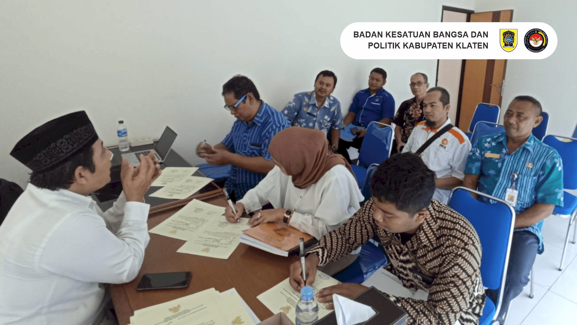 Bakesbangpol Klaten Serahkan Laporan Pertanggungjawaban Hibah Bantuan Keuangan Partai Politik TA 2024 ke BPK RI