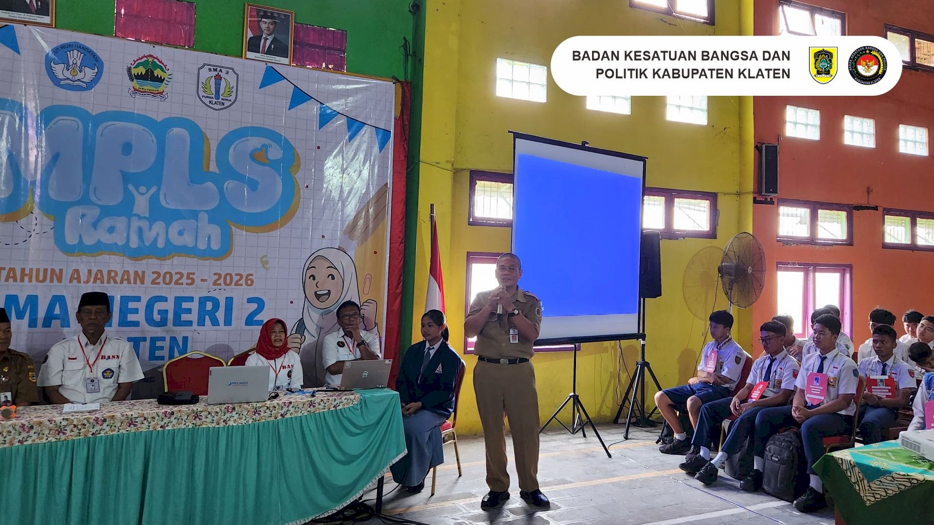 MPLS Bernuansa Merah Putih: Bakesbangpol Tanamkan Wawasan Kebangsaan Sejak Dini