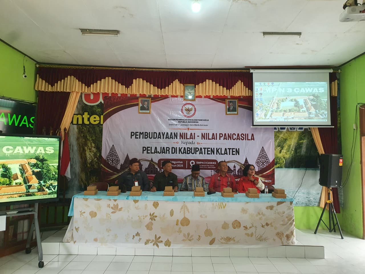 Gelar Pembudayaan Nilai-Nilai Pancasila bagi Pelajar di Kabupaten Klaten
