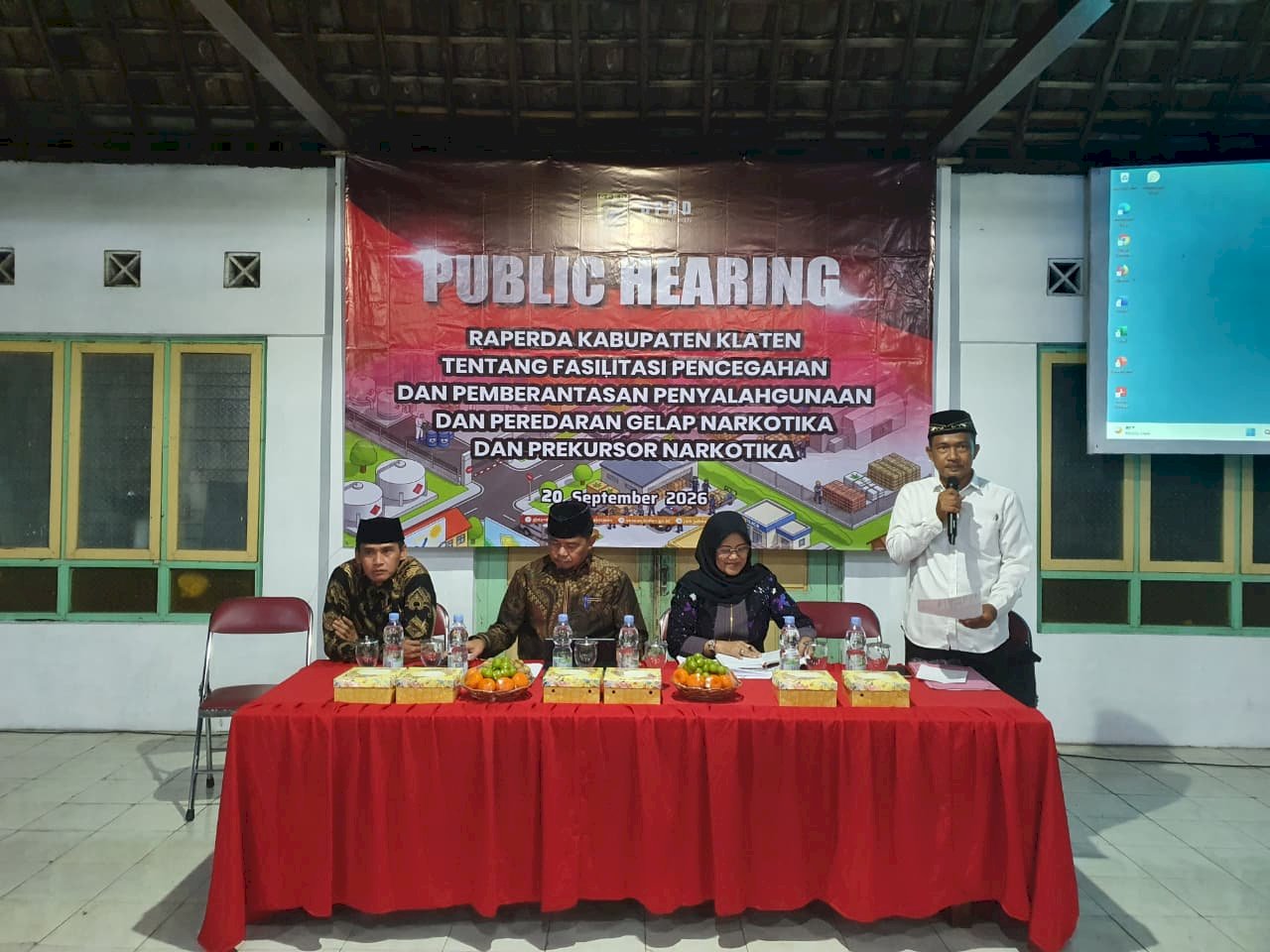 Serap Aspirasi Masyarakat, DPRD dan Pemkab Klaten Bahas Raperda Pencegahan Penyalahgunaan Narkotika